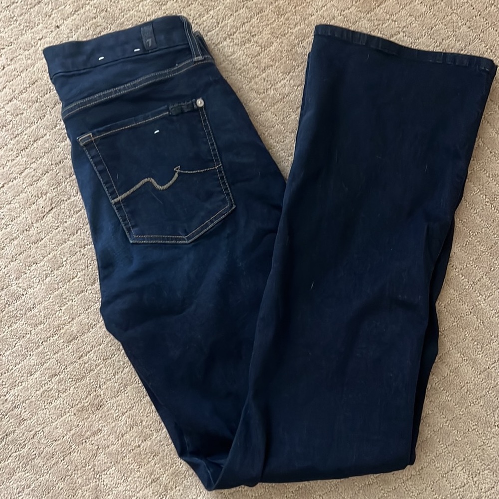 7 for all mankind kimmie bootcut sz 32 - Picture 8 of 10